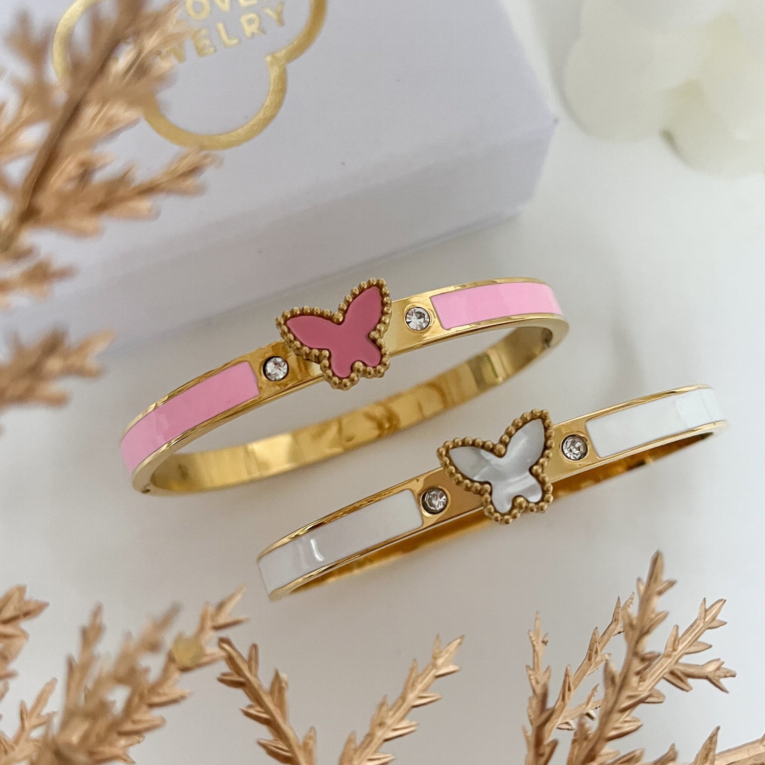 Bangle zapestnica BUTTERFLY